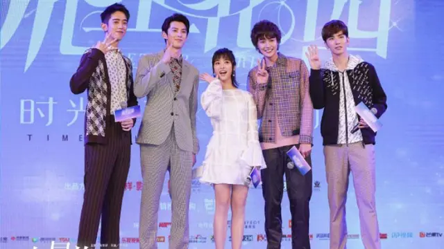 F4 dan Sanchai dalam Meteor Garden Versi Baru