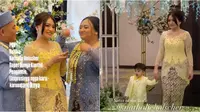 6 Potret Nathalie Holscher di Pernikahan Sang Adik, Memukau Pakai Kebaya Kuning