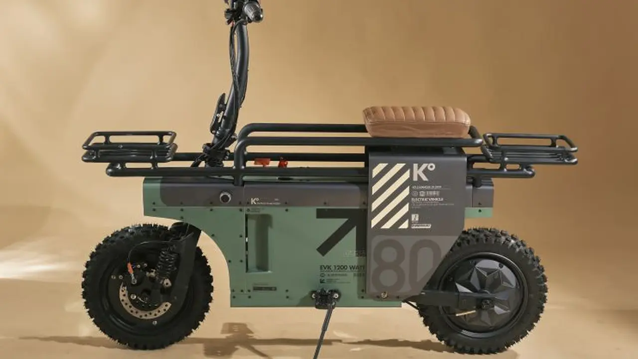 Skuter Listrik Spacebar Ini Bisa Dilipat (Ist)