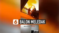BALON HELIUM MELEDAK, MOMEN ULTAH BERUBAH JADI PETAKA
