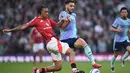 Bermain imbang lawan Arsenal membuat Manchester United berada di peringkat 14 klasemen sementara Liga Inggris 2024/2025 dengan 34 dari 28 laga. Sedangkan Arsenal tertahan di posisi dua dengan koleksi 55 poin. (Paul ELLIS/AFP)