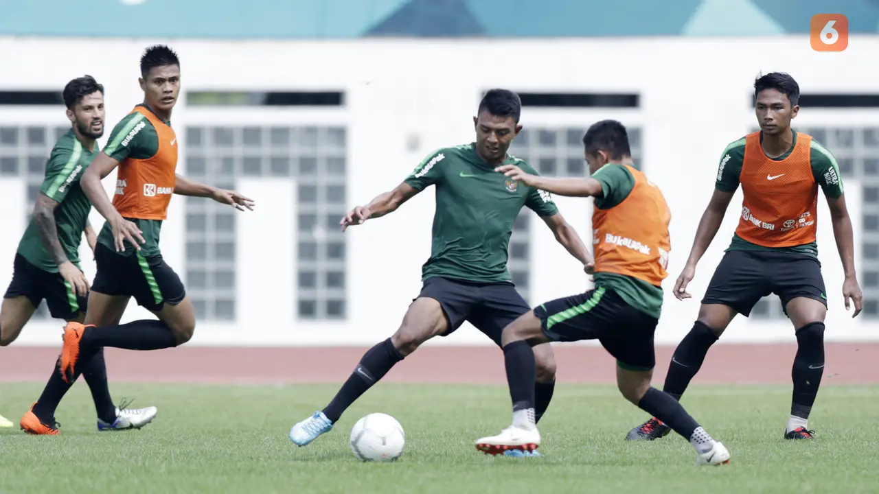 Piala AFF 2018 : Latihan Timnas Indonesia