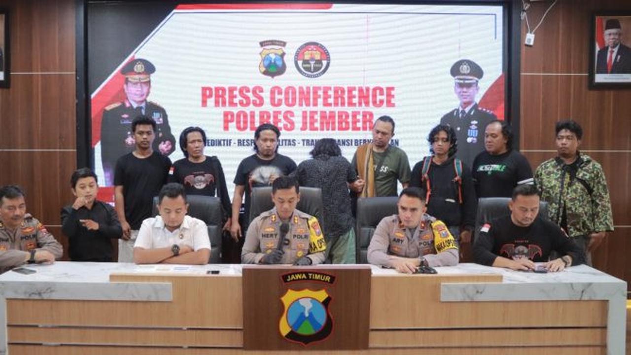 Pelaku pembunuhan seorang sisiwi di Jember berhasil dibekuk Polres Jember (Istimewa)