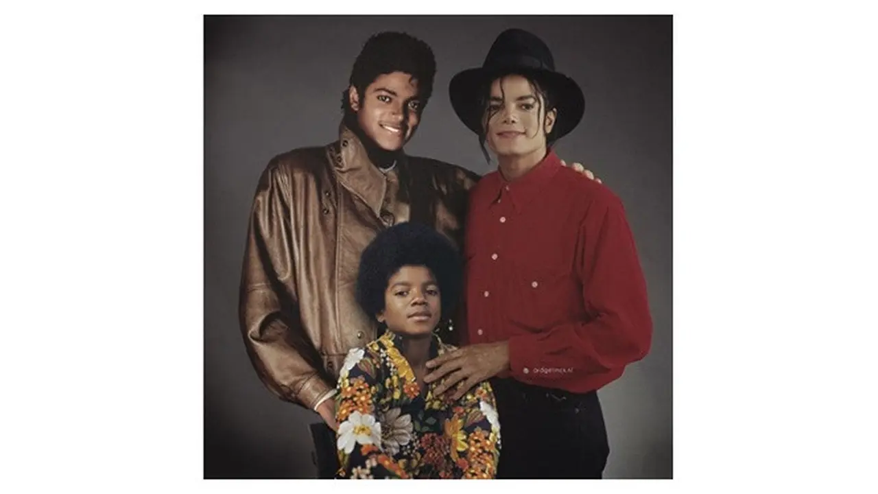 MMichael Jackson (Sumber: @photo_time_traveling)