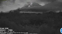 Awan panas dan guguran lava pijar masih terjadi di Gunung Semeru, namun secara visual jarang teramati karena terkendala dengan cuaca yang berkabut. (Liputan6.com/Hermawan Arifianto).