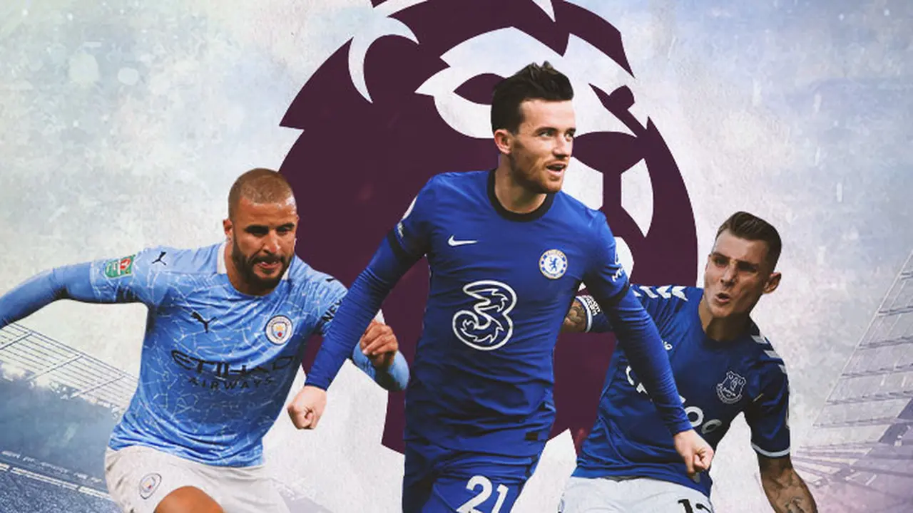 Premier League - Kyle Walker, Ben Chilwell, Lucas Digne