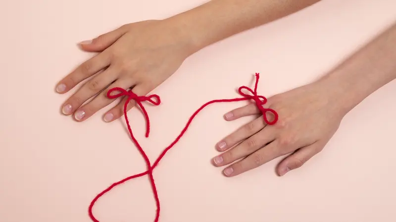 red string