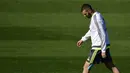Penyerang Real Madrid, Karim Benzema, sempat terlibat skandal seks bersama anak berusia 16 tahun. Kini dirinya juga diduga terlibat kasus pemerasan terkait video skandal seks dari Mathieu Valbuena. (AFP/Pierre-Philippe Marcou)