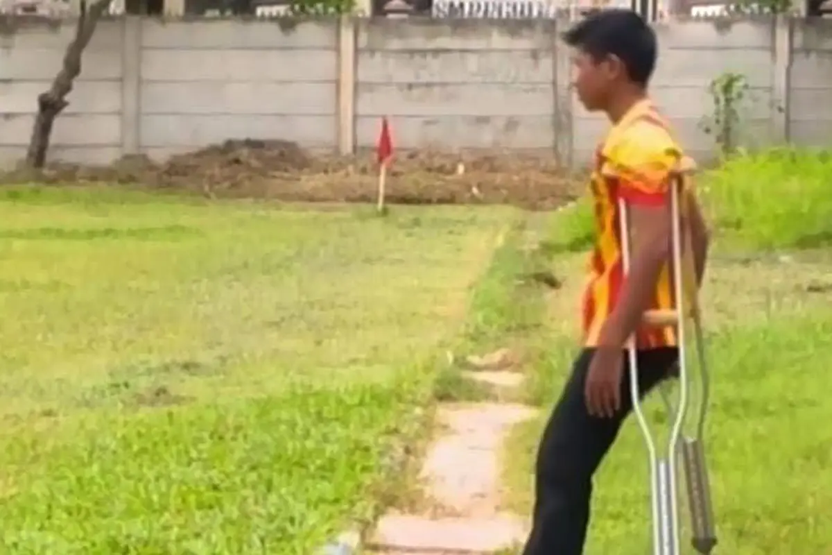 Segmen 3: Semangat Chandra, Pelatih Bola yang Memiliki Satu Kaki
