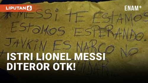 VIDEO: Ngeri! Istri Lionel Messi Jadi Korban Teror!