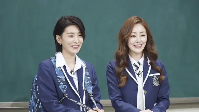 Pemain Sky Castle , Kim Seo Hyung dan Oh Na Ra (Soompi)