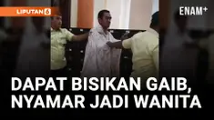 Ngaku Dapat Bisikan Gaib, Seorang Pemuda Nyamar Jadi Wanita di Masjid