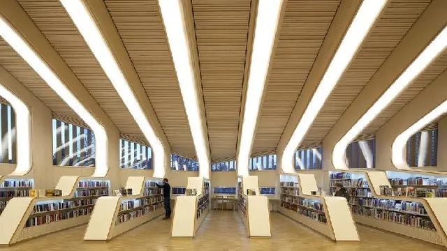 Perpustakaan dan Pusat Kultur Vennesla; Vennesla, Norwegia