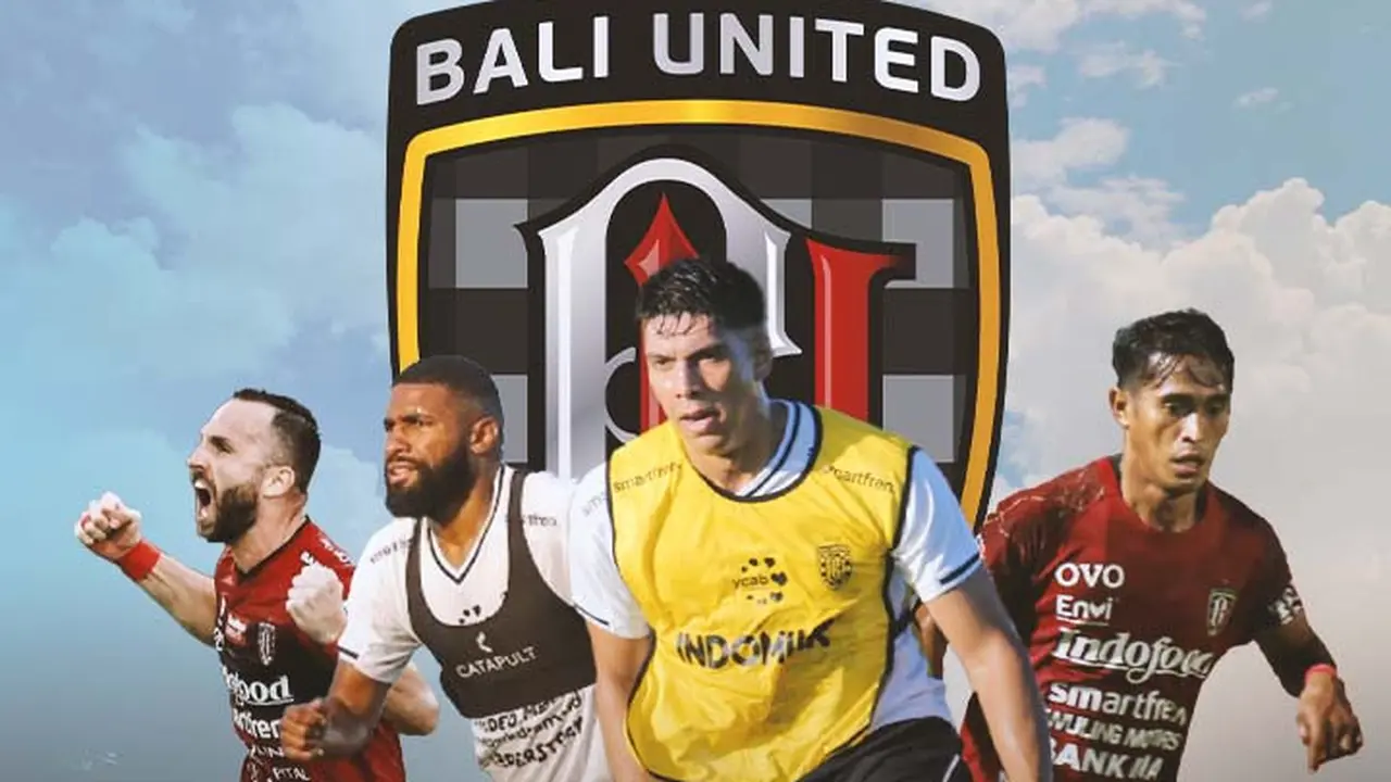 Bali United - Elias Dolah, Sidik Saimima, Ilija Spasojevic, Jefferson de Assis