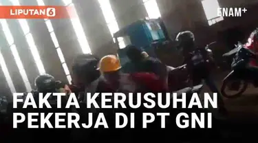 Kerusuhan dilaporkan terjadi di PT GNI, Morowali Utara, Sulawesi Tengah (14/1/2023). Kerusuhan terjadi antar pekerja industri nikel di perusahaan tersebut. Bentrokan menewaskan dua orang TKI dan seorang TKA.