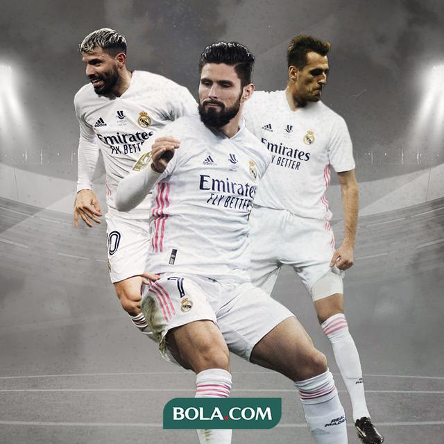 Sergio Aguero, Olivier Giroud dan Arkadiusz Milik