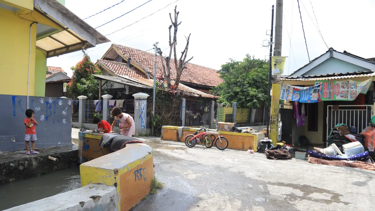 Banjir di Kota Tangerang Berangsur Surut