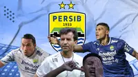 Persib Bandung - Luis Milla, Ciro Alves, Beckham Putra, Ezra Walian (Bola.com/Decika Fatmawaty)