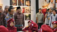 LKBN Antara Pamerkan Instalasi Simulasi Sekolah Rakyat dalam Rangka Satu Tahun Pemerintahan Prabowo-GIbran