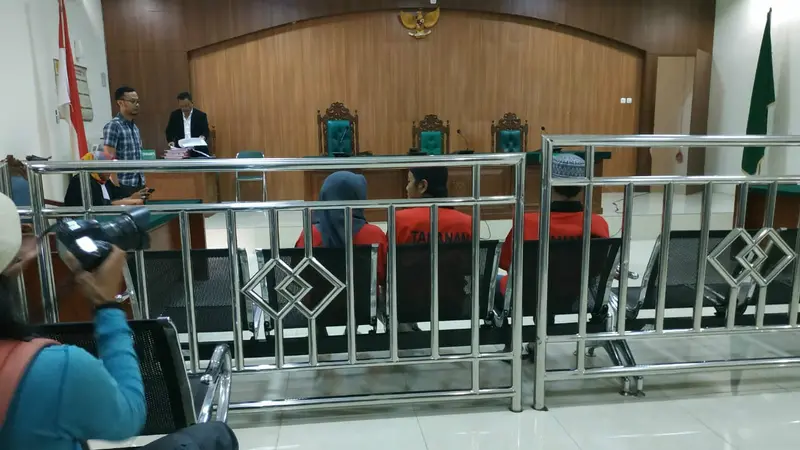 Sidang vonis pembunuhan Abdullah Fithri Setiawan alias Dufi.