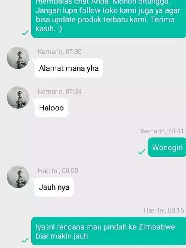 7 Chat Penjual dan Pembeli di Online Shop Ini Kocak Sekaligus Geregetan