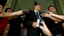 Kepala PPATK, M Yusuf, mengaku mendatangi KPK tidak untuk membahas nama menteri, Jakarta, Kamis (23/10/2014) (Liputan6.com/Miftahul Hayat)  
