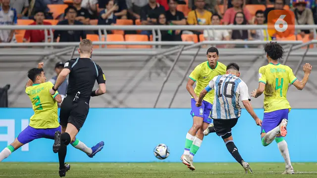 Timnas Brasil U-17 vs Timnas Argentina U-17 Perempat Final Piala Dunia U-17 2023