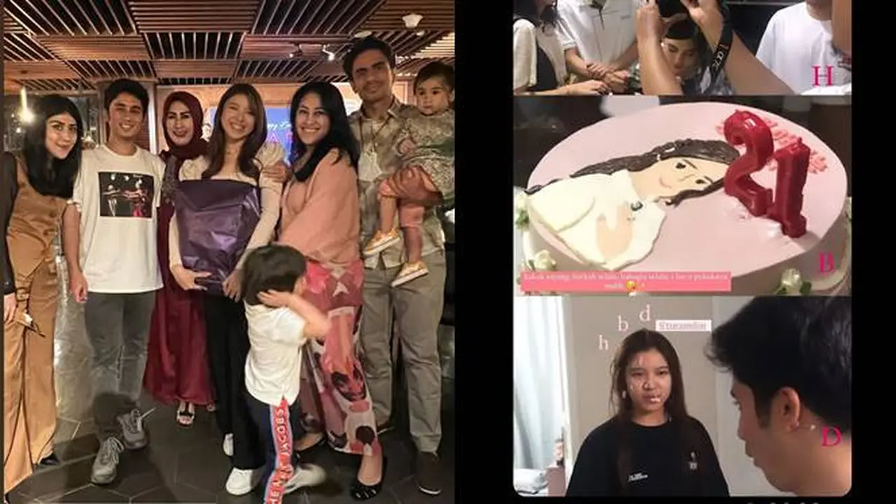Dihadiri Alshad Ahmad, Ini 7 Momen Pesta Ulang Tahun Tiara Andini ke 21