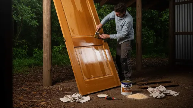 Cara Mengatasi Pintu Kayu Seret Saat Musim Hujan