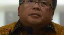 Menteri PPN/Bappenas, Bambang Brodjonegoro memberikan keterangan kepada pers terkait rencana pemindahan ibu kota negara di Jakarta, Selasa (30/4/2019). Bambang Brodjonegoro mengatakan, pemindahan ibu kota negara di luar Pulau Jawa akan membutuhkan sekitar Rp 466 triliun. (merdeka.com/Imam Buhori)