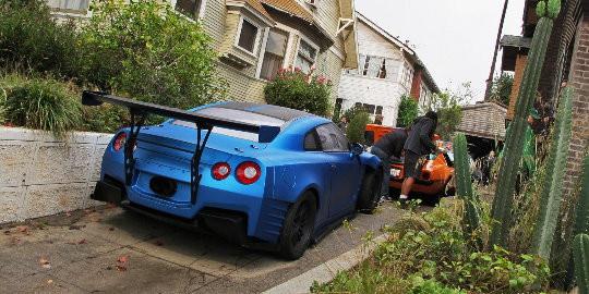 Nissan GTR at Fast and Furious 6