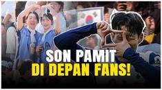 Setelah satu dekade membela Tottenham Hotspur, Son Heung-min akhirnya mengumumkan bahwa ia akan meninggalkan klub. Momen emosional terjadi saat Son menjalani sesi latihan terbuka di Seoul, Korea Selatan di hadapan ribuan fans yang selalu setia menduk...