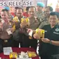 Sebanyak 5,6 Kilogram sabu dipesan oleh napi di Lapas Mata Merah Palembang (Liputan6.com / Nefri Inge)