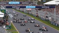 Sirkuit Albert Park, Melbourne, Australia, akan menjadi seri pembuka balapan Formula 1 2016 yang berlangsung 20 Maret 2016. (Liputan6.com/f1fanatic.co.uk)