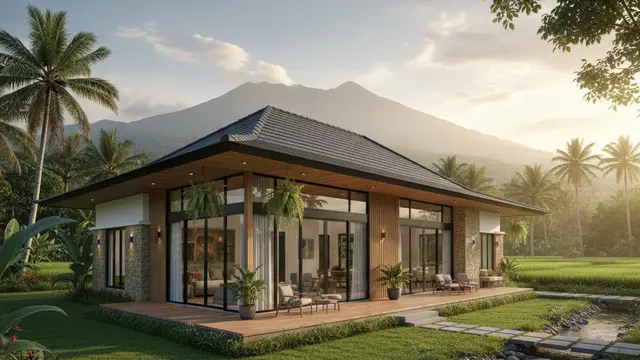 Model Rumah Modern yang Sederhana tapi Nyaman di Desa