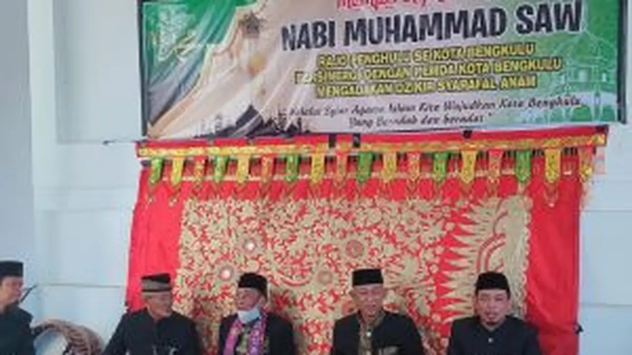 Wawako Bengkulu Ajak Warga Terus Lestarikan Tradisi Zikir Syarafal Anam