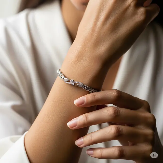 Model Gelang Bangle untuk Wanita Usia 40-an