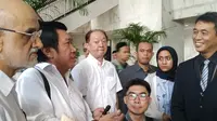 Nasabah Jiwasraya datangi Kantor Kementerian Keuangan (Kemenkeu). (Liputan6.com/Athika Rahma)