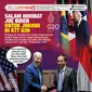 Infografis Salam Hormat Joe Biden untuk Jokowi di KTT G20&nbsp;(Liputan6.com/Triyasni)