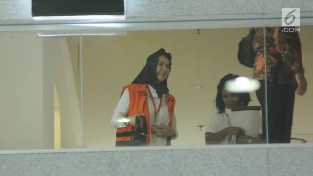Dugaan TPPU, Rita Widyasari Jalani Pemeriksaan Perdana