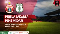 Persija Jakarta Vs PSMS Medan (Bola.com/Adreanus Titus)