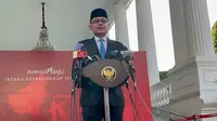 Arrmanatha Christiawan Nasir resmi dilantik sebagai Wakil Menteri Luar Negeri (Wamenlu) RI dalam Kabinet Merah Putih pemerintahan Prabowo Subianto-Gibran Rakabuming Raka di Istana Negara, Jakarta Pusat, Senin (21/10/2024). (Foto: Liputan6.com/Winda Nelfira).