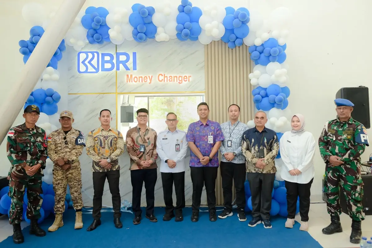 BRI Resmikan Money Changer di PLBN Motaain, Perkuat Kedaulatan Rupiah