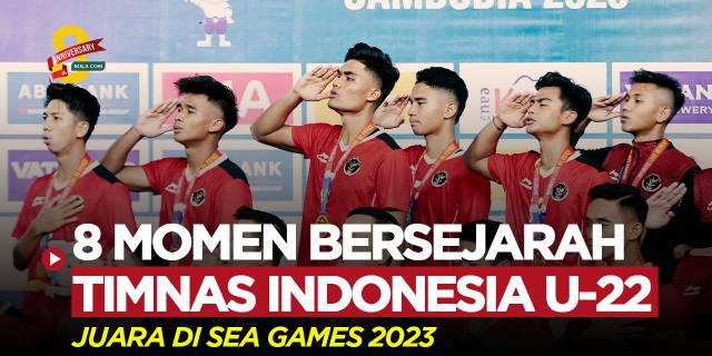 MOTION GRAFIS: 8 Momen Timnas Indonesia U-22 Raih Emas SEA Games 2023, Perjalanan Penuh Drama!