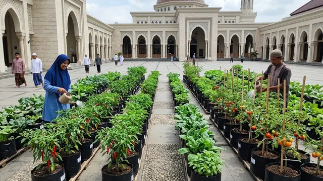 Kebun Polybag yang Fleksibel dan Mudah Dikelola