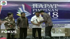 Menko Polhukam Wiranto nyatakan pemerintah dukung DPR tuntaskan revisi undang-undang penyiaran.