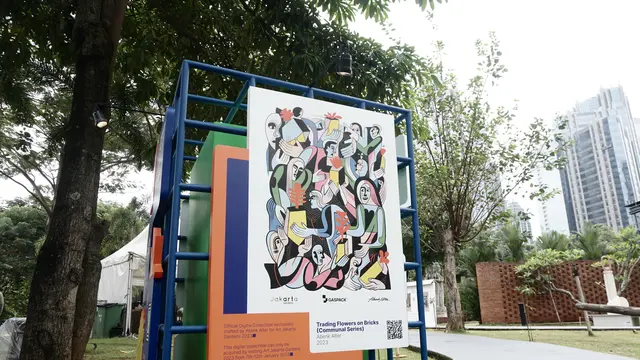 500 Edisi Karya Digital NFT Abenk Alter Diklaim di Art Jakarta Garden 2023, Apa Istimewanya?