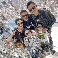 Liburan Ashanty dan Keluarga ke New York. (Foto: Instagram/ashanty_ash)