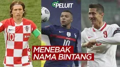 Berita video Peluit kali ini menghadirkan beberapa polisi di daerah Bundaran HI yang menebak beberapa nama bintang Piala Eropa dan asal negaranya.