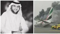 Jassim Essa Al-Baloushi meninggal dunia saat menangani insiden kecelakaan pesawat Emirates di Dubai